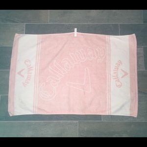 Ladies Callaway golf towel